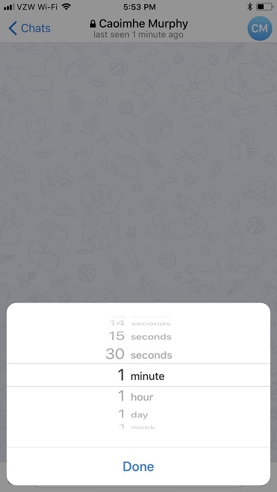 ایجاد سکرت چت در تلگرام