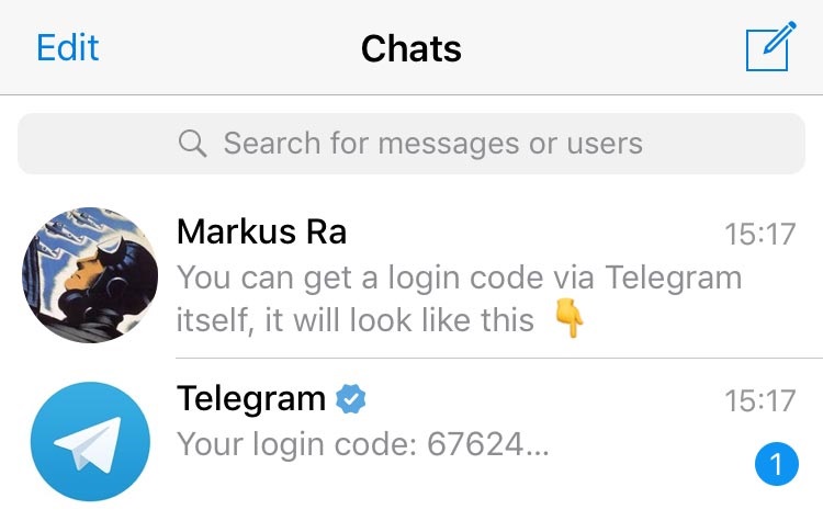 امنیت تلگرام